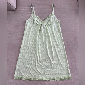 Alfani Light Green Slip Dress